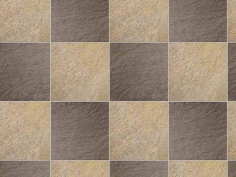  无缝大理石石材拼花地砖人行道路地面广场铺贴 