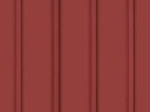  无缝建筑屋顶彩钢金属铁皮波浪瓦片 