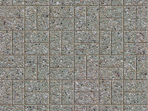  无缝大理石石材拼花地砖人行道路地面广场铺贴 