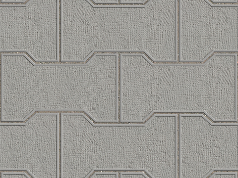  无缝大理石石材拼花地砖人行道路地面广场铺贴 