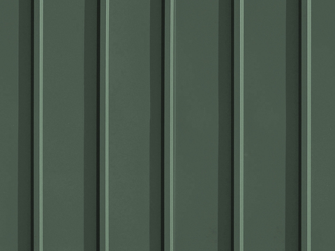  无缝建筑屋顶彩钢金属铁皮波浪瓦片 