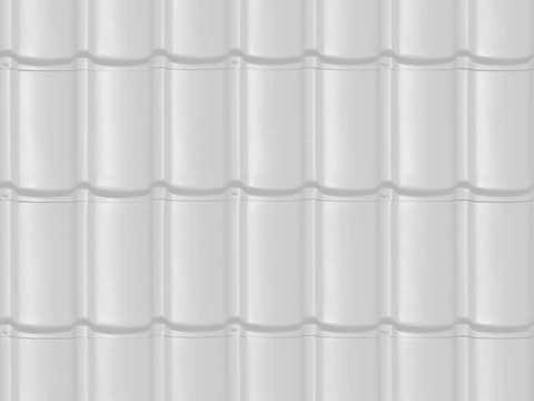  无缝别墅建筑屋顶陶土陶瓷瓦片 