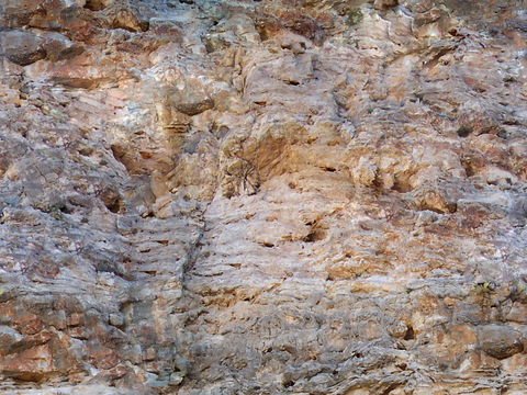  无缝文化石墙岩石材墙面悬崖山体 