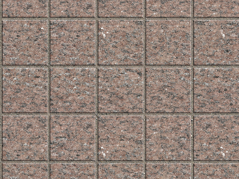  无缝大理石石材拼花地砖人行道路地面广场铺贴 