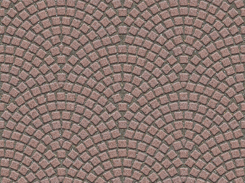  无缝灰色方形拼花地砖人行道路地面街道广场铺贴 