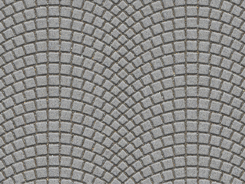  无缝灰色方形拼花地砖人行道路地面街道广场铺贴 