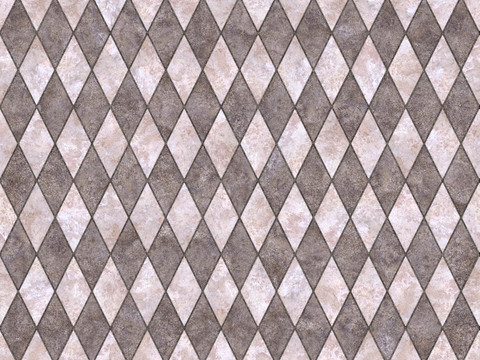  无缝花岗岩石材几何拼花地砖人行道路地面广场砖 