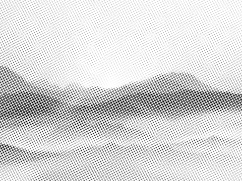  穿孔山水画贴图 