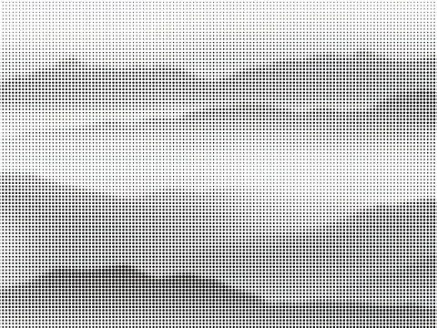  山水纹艺术穿孔金属板贴图 