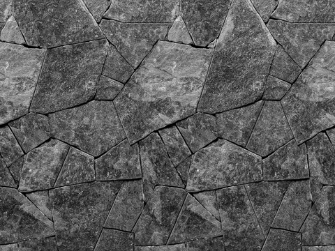  无缝户外暖灰色文化石墙面 