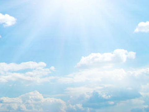  蓝天白云 