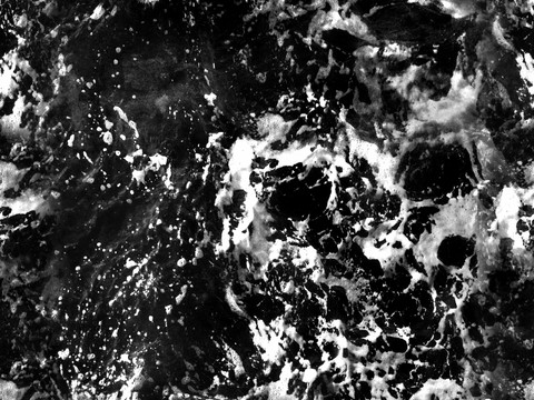  海洋水面波浪黑白贴图 黑白凹凸 