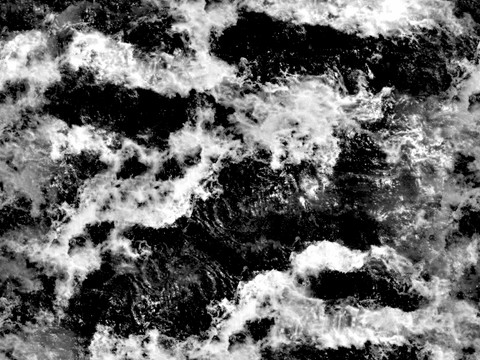  海洋水面波浪黑白贴图 黑白凹凸 