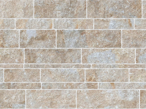  粗糙的石灰石方石 