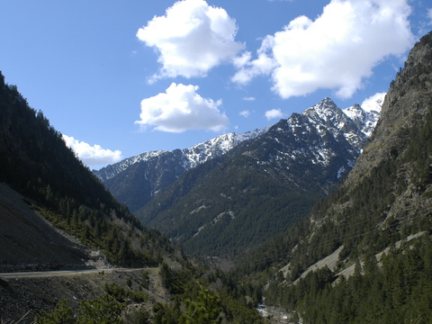  白天自然风景外景 
