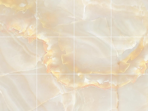  山水大理石拼花 