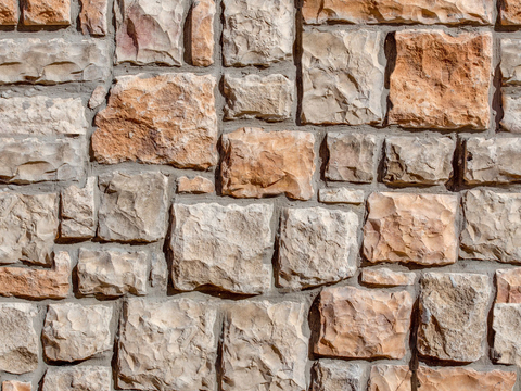  无缝文化石墙无缝岩石墙无缝毛石墙 