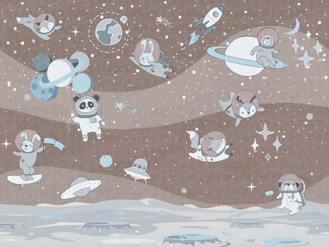  儿童壁纸 儿童房壁纸 卡通壁纸 壁纸 