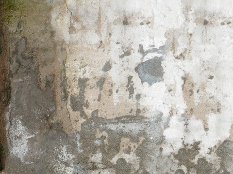  脏旧水泥墙面 