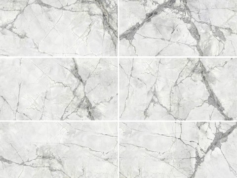  白色大理石拼花 