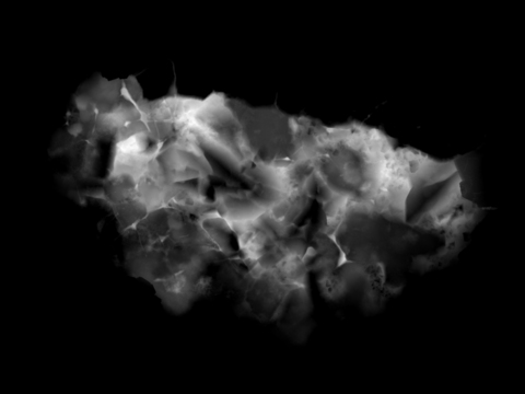  破碎裂纹黑白贴图 黑白凹凸贴图 