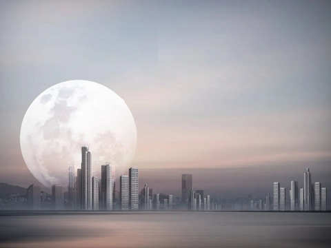 现代屏幕_月球城市屏幕_电视屏幕_电脑屏幕_屏幕_电影屏幕贴