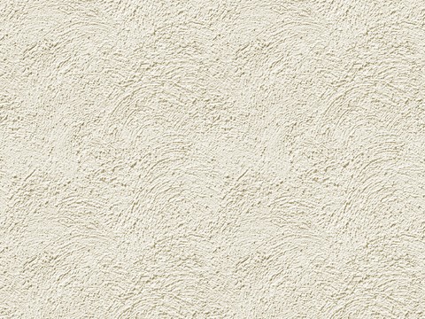  浅米黄色肌理漆稻草漆夯土墙面 