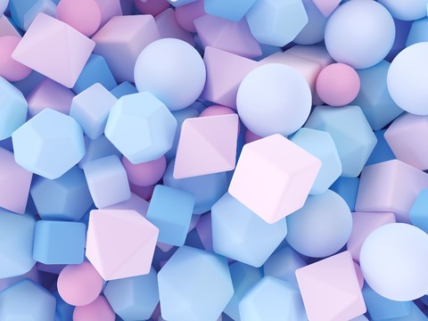  现代几何装饰画 