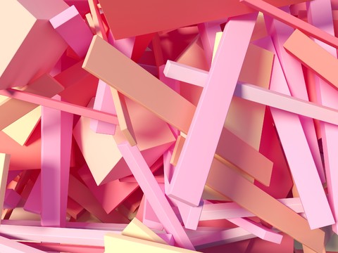  现代几何装饰画 