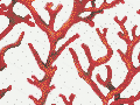  无缝艺术图案马赛克 