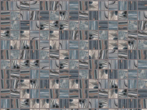  无缝格子马赛克砖 