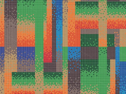  无缝拼花马赛克 