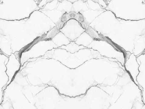  白色大理石拼花 