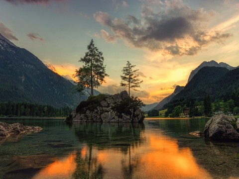  自然景观山水风景 