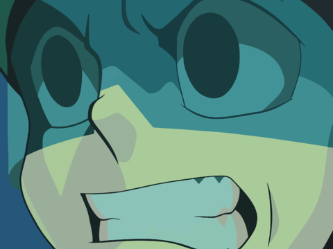  二次元装饰画贴图 