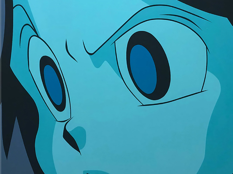  二次元装饰画贴图 