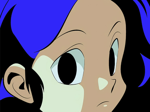  二次元装饰画贴图 