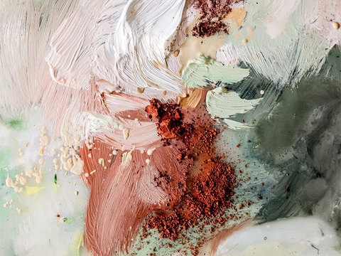  现代油画纹理肌理装饰画贴图 