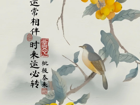  新中式花鸟装饰画 