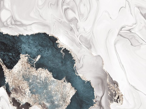  新中金箔装饰画 