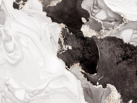  新中金箔装饰画 