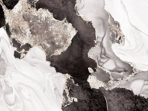  新中金箔装饰画 