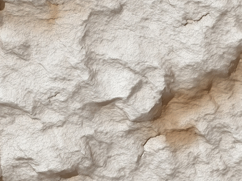  无缝浅色页岩石文化石蘑菇石墙贴图 