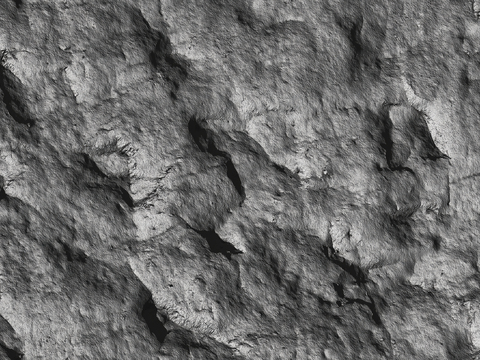  无缝深色毛石文化毛石蘑菇石石墙贴图 