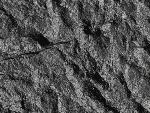  无缝深色毛石文化毛石蘑菇石石墙贴图 