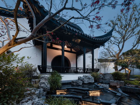  庭院外景 别墅外景 花园外景 景观外景 