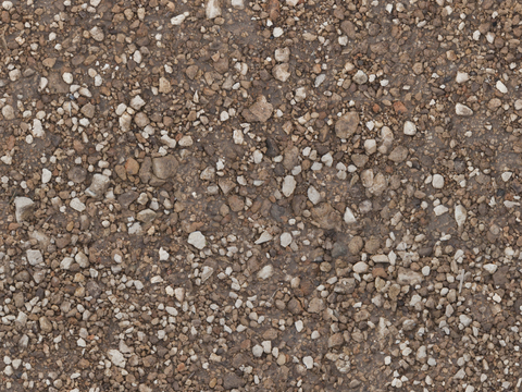  无缝真实碎石子地面 