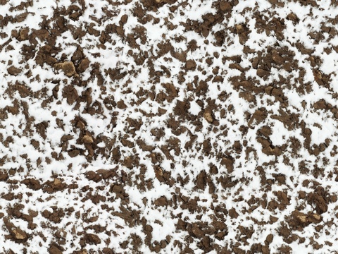  无缝真实下雪地面贴图 