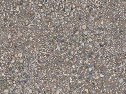  无缝真实碎石子地面 