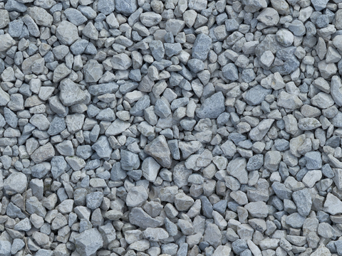  无缝真实碎石子地面 